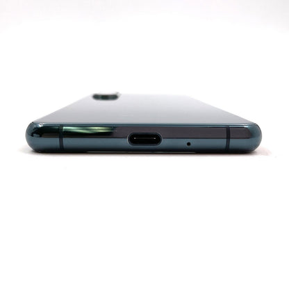 【全額返金保証】【最速発送】Sony Xperia 5 III 128GB グリーン docomo SO-53B 白ロム 動作確認済