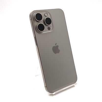 【全額返金保証】【最速発送】Apple iPhone iPhone 15 Pro Max 256GB ナチュラルチタニウム au 動作確認済 88%