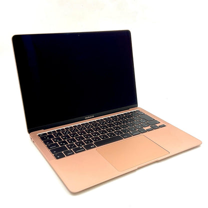 【全額返金保証】【最速発送】Apple MacBook Air 13.3インチ 2020 1.1GHz デュアルコア Intel Core i3 8GB SSD 256GB ゴールド 91.8% 動作確認済