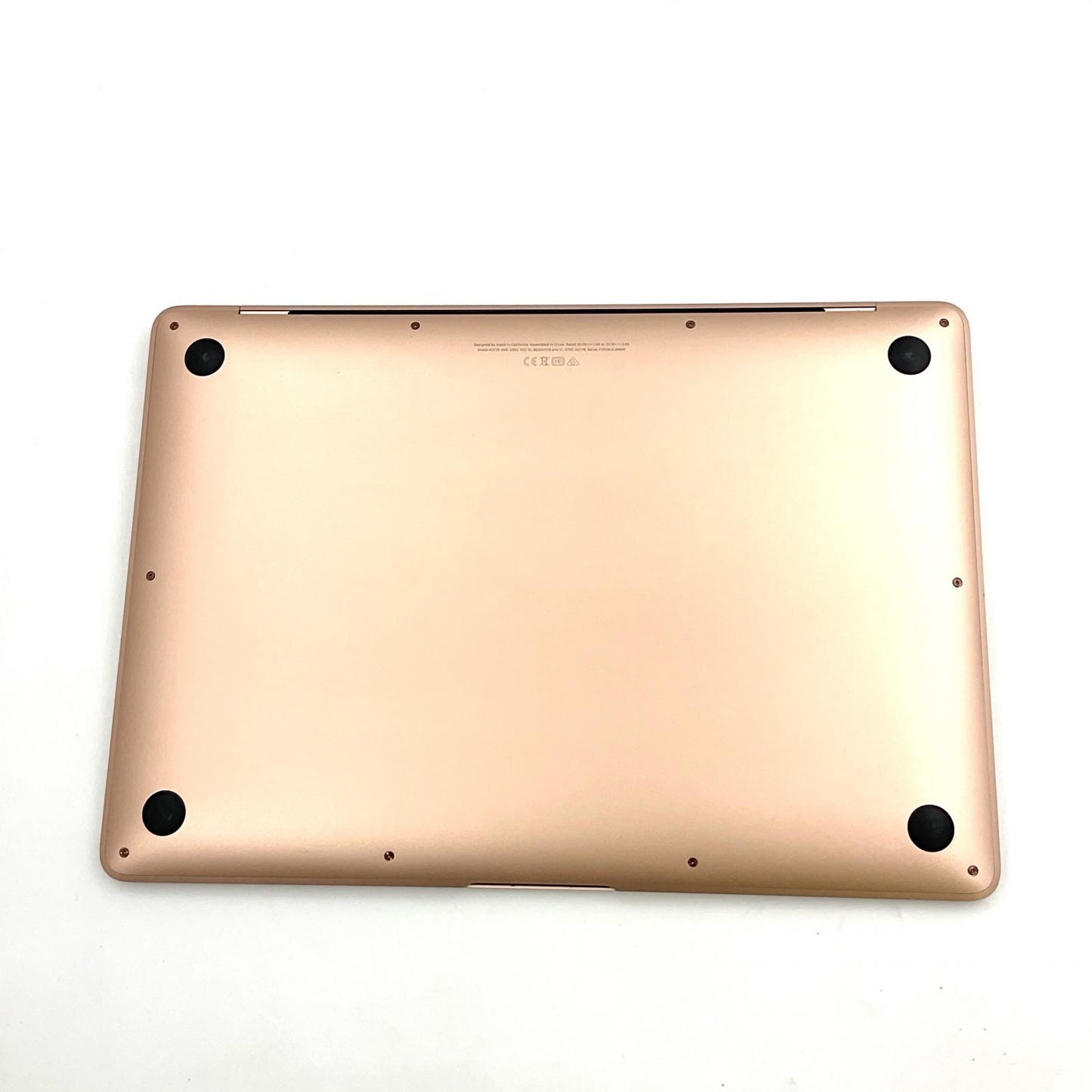 【全額返金保証】【最速発送】Apple MacBook Air 13.3インチ 2020 1.1GHz デュアルコア Intel Core i3 8GB SSD 256GB ゴールド 91.8% 動作確認済