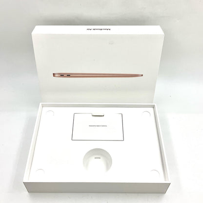 【全額返金保証】【最速発送】Apple MacBook Air 13.3インチ 2020 1.1GHz デュアルコア Intel Core i3 8GB SSD 256GB ゴールド 91.8% 動作確認済