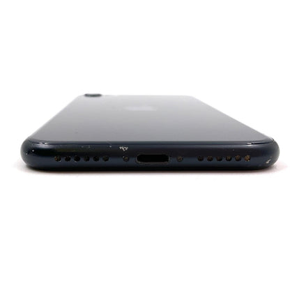 【全額返金保証】【最速発送】Apple iPhone iPhone SE（第3世代） 64GB ミッドナイト au 動作確認済 85%
