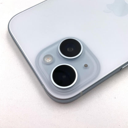 【全額返金保証】【最速発送】Apple iPhone iPhone 15 256GB ブルー SIMフリー 超美品 動作確認済 92%