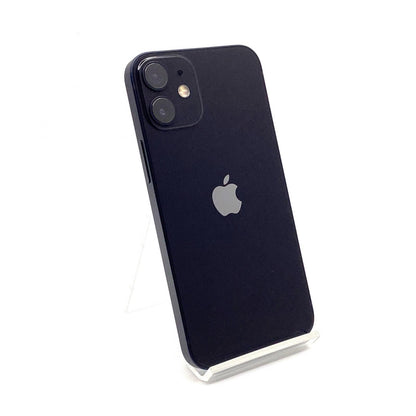 【全額返金保証】【最速発送】Apple iPhone iPhone 12 mini 64GB ブラック au 白ロム 美品 動作確認済 100%