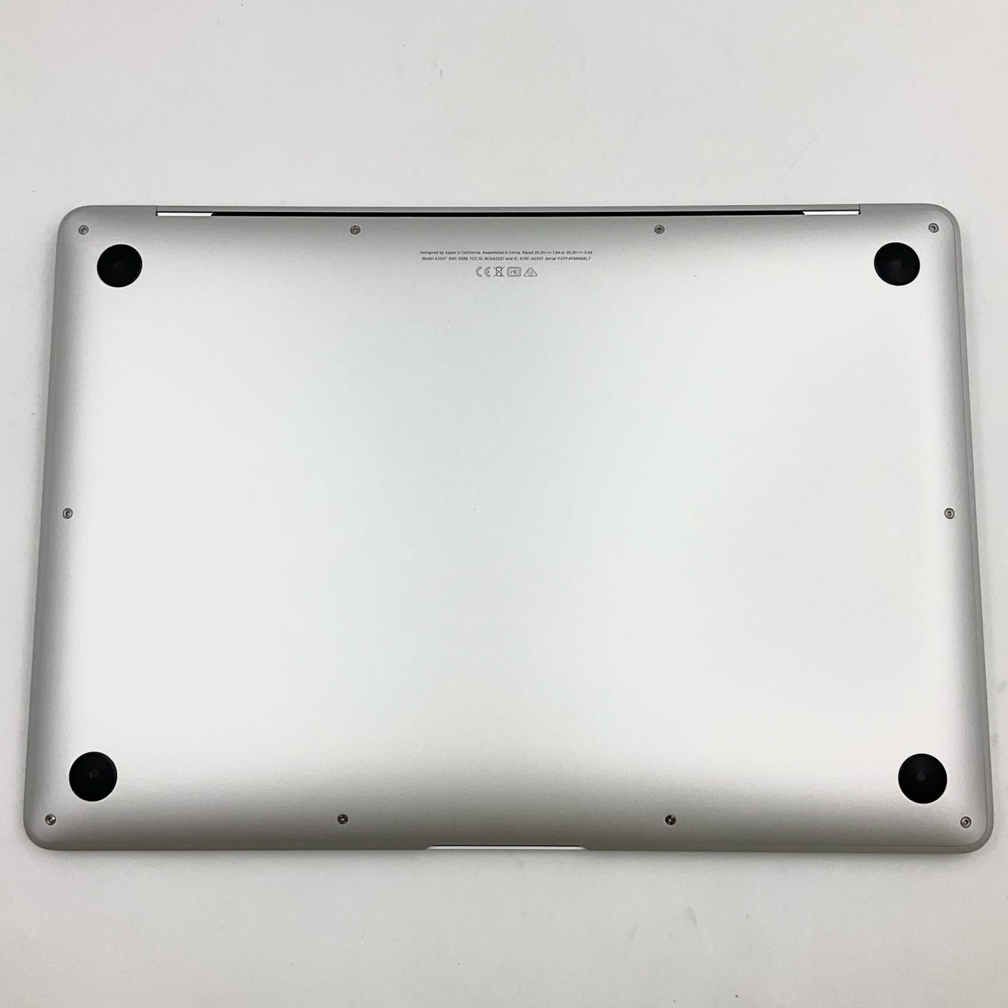 【全額返金保証】【最速発送】Apple MacBook Air 13.3インチ 2020 Apple M1 8GB SSD 256GB シルバー 86% 動作確認済