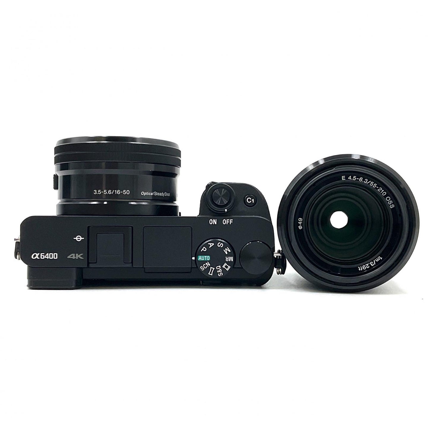 【全額返金保証】【最速発送】Sony デジタル一眼 α6400 ILCE-6400Y ダブルズームレンズキット ブラック 超美品 動作確認済