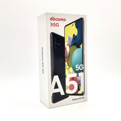 【全額返金保証】【最速発送】SAMSUNG Galaxy A51 5G 128GB プリズム ブリックス ブラック docomo SC-54A 動作確認済
