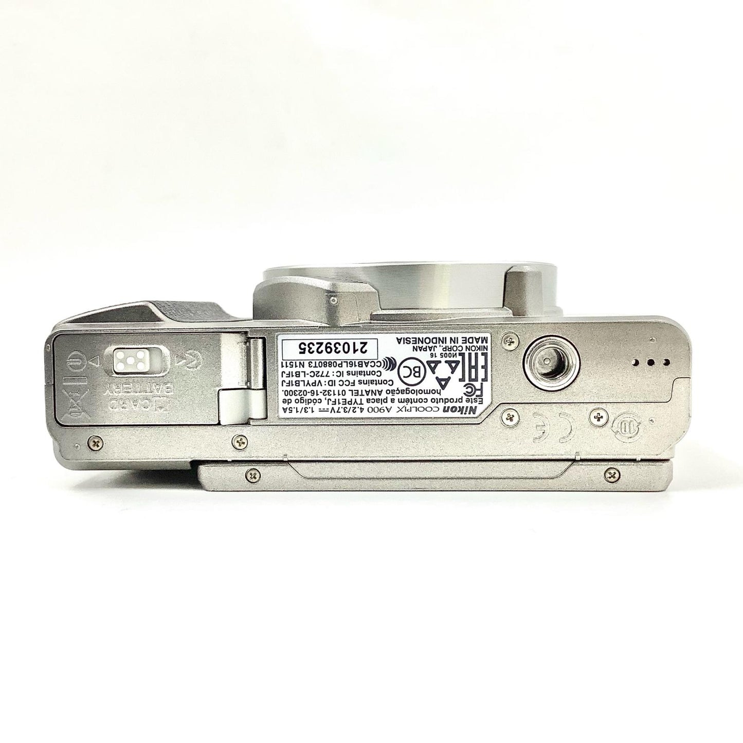 【全額返金保証】【最速発送】Nikon コンパクトデジタルカメラ COOLPIX A900 [シルバー] 超美品 動作確認済
