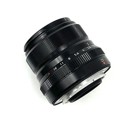 【全額返金保証】【最速発送】FUJIFILM フジノンレンズ XF23mmF2 R WR [ブラック] 動作確認済