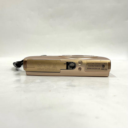【最速発送】Canon コンパクトデジタルカメラ IXY 430F [ゴールド]【難有】