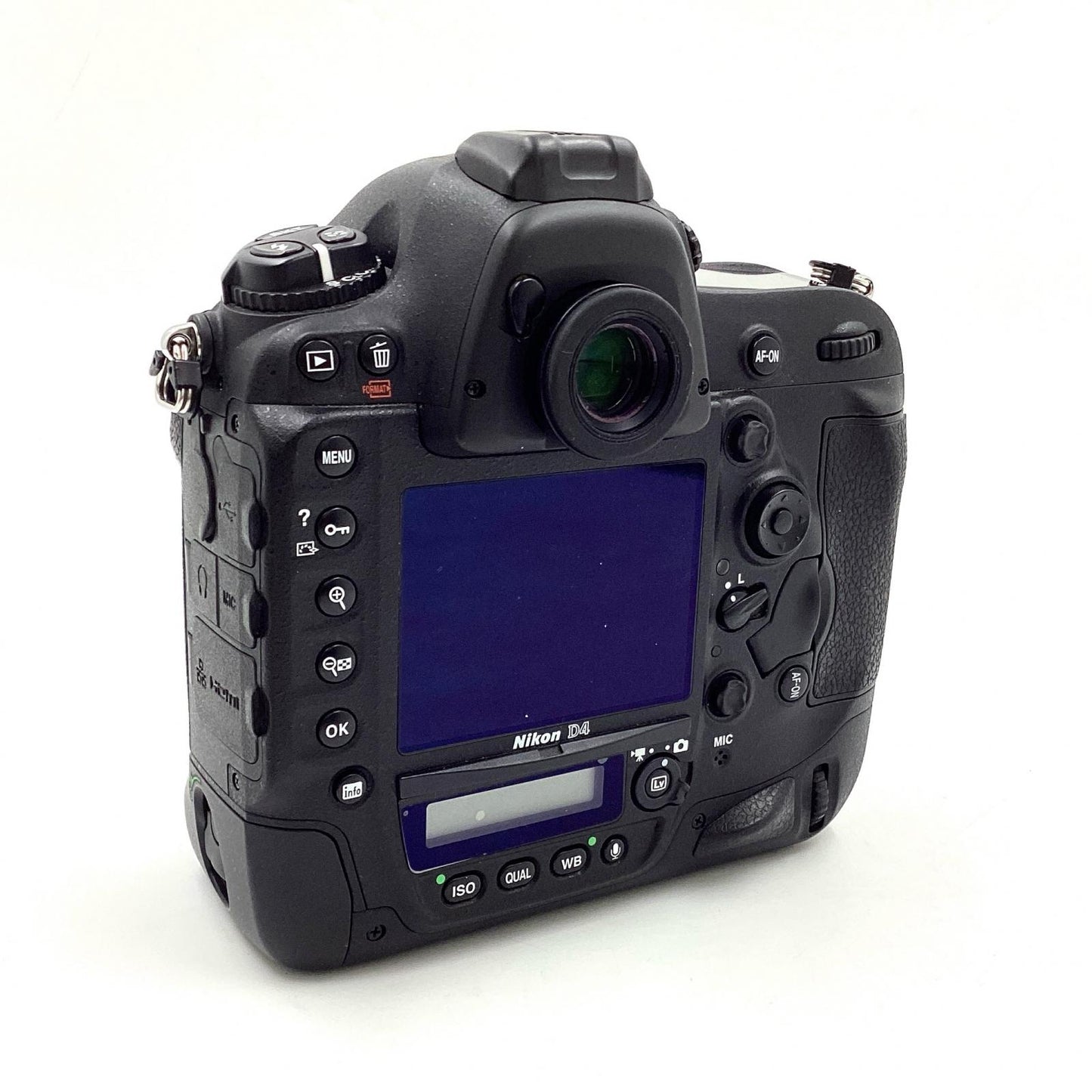【全額返金保証】【最速発送】Nikon デジタル一眼 D4 ボディ ブラック 美品 動作確認済