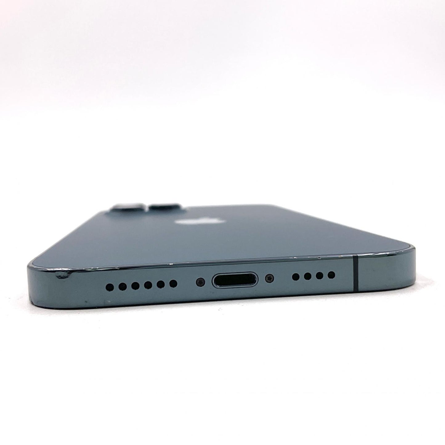 【全額返金保証】【最速発送】Apple iPhone iPhone 12 Pro Max 128GB パシフィックブルー au 白ロム 動作確認済 78%
