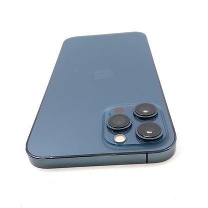 【全額返金保証】【最速発送】Apple iPhone iPhone 12 Pro Max 128GB パシフィックブルー au 白ロム 動作確認済 78%