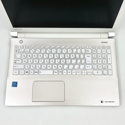 【全額返金保証】【最速発送】TOSHIBA dynabook P1-X4JP-EG P1X4JPEG intel Celeron 3865U 4GB SSD 256GB 90% 動作確認済