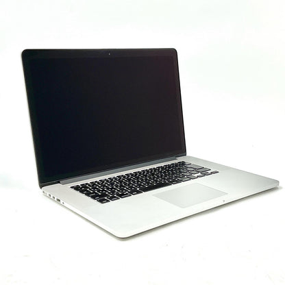 【最速発送】Apple MacBook Pro 15.4インチ 2015 2.2GHz クアッドコア Intel Core i7 16GB SSD 256GB シルバー【難有】