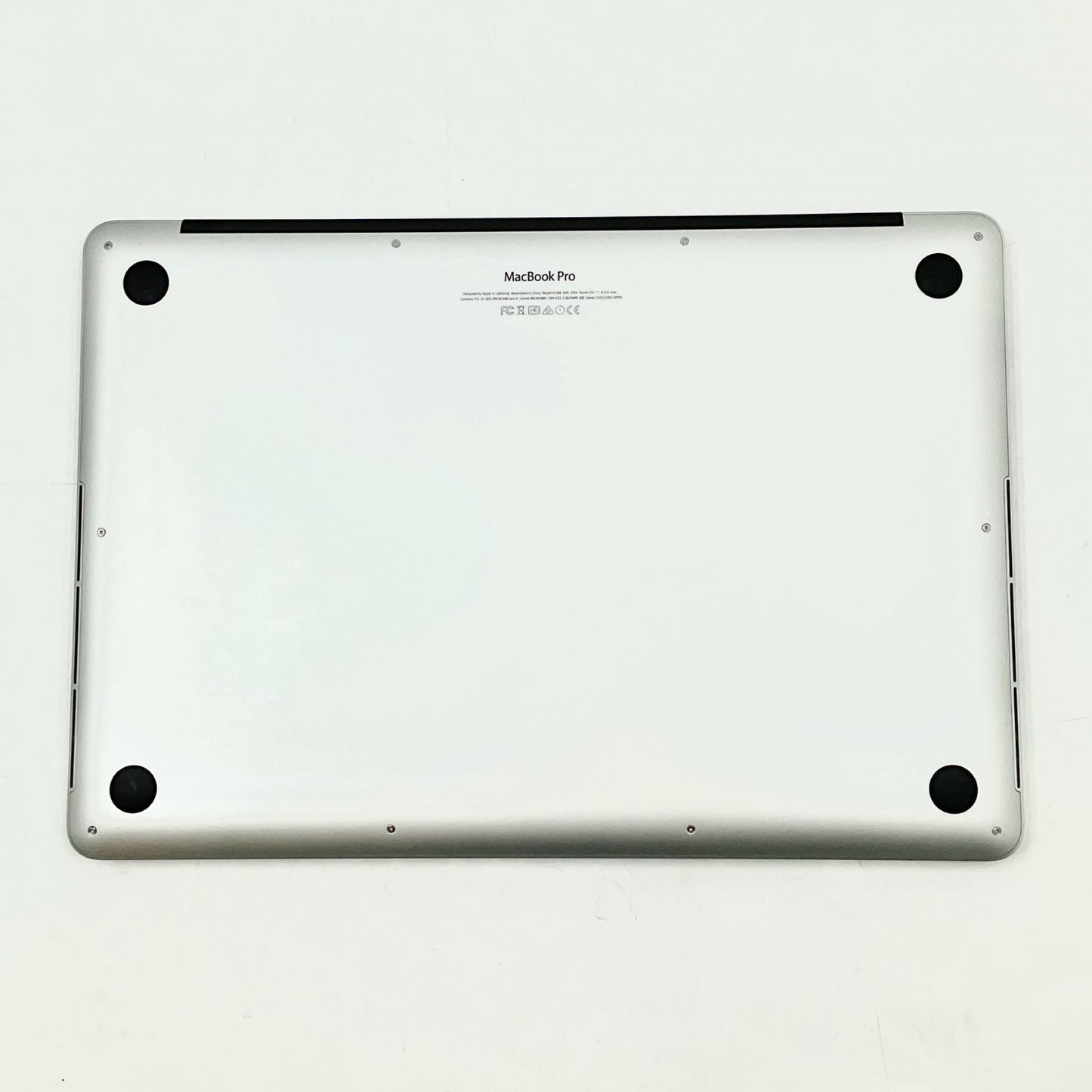 【最速発送】Apple MacBook Pro 15.4インチ 2015 2.2GHz クアッドコア Intel Core i7 16GB SSD 256GB シルバー【難有】