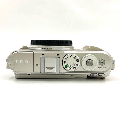 【全額返金保証】【最速発送】OLYMPUS デジタル一眼 PEN E-PL10 ボディ ブラウン 動作確認済