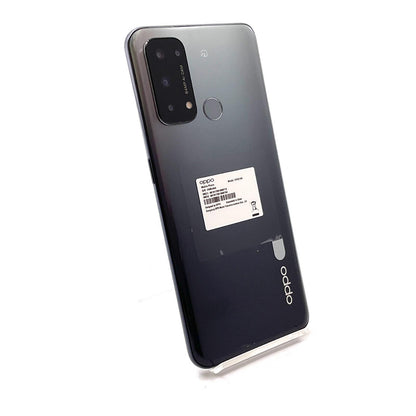 【全額返金保証】【最速発送】OPPO Reno 5 A 128GB シルバーブラック SIMフリー CPH2199 動作確認済