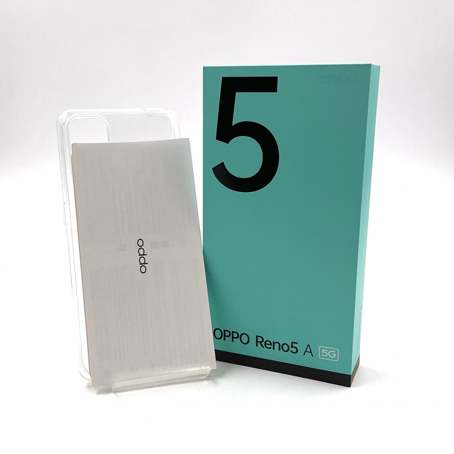 【全額返金保証】【最速発送】OPPO Reno 5 A 128GB シルバーブラック SIMフリー CPH2199 動作確認済