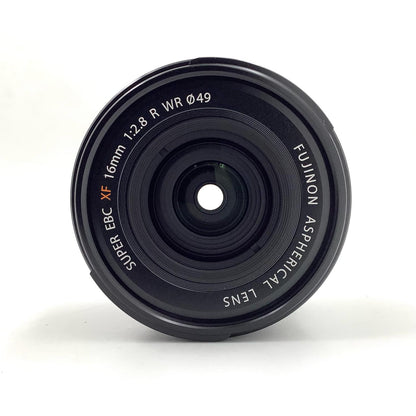 【全額返金保証】【最速発送】FUJIFILM FUJINON SUPER EBC XF 16mm 1:2.8 R WR 超美品 動作確認済