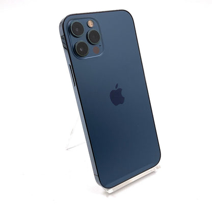 【全額返金保証】【最速発送】Apple iPhone iPhone 12 Pro 256GB パシフィックブルー Softbank 白ロム 動作確認済 76%