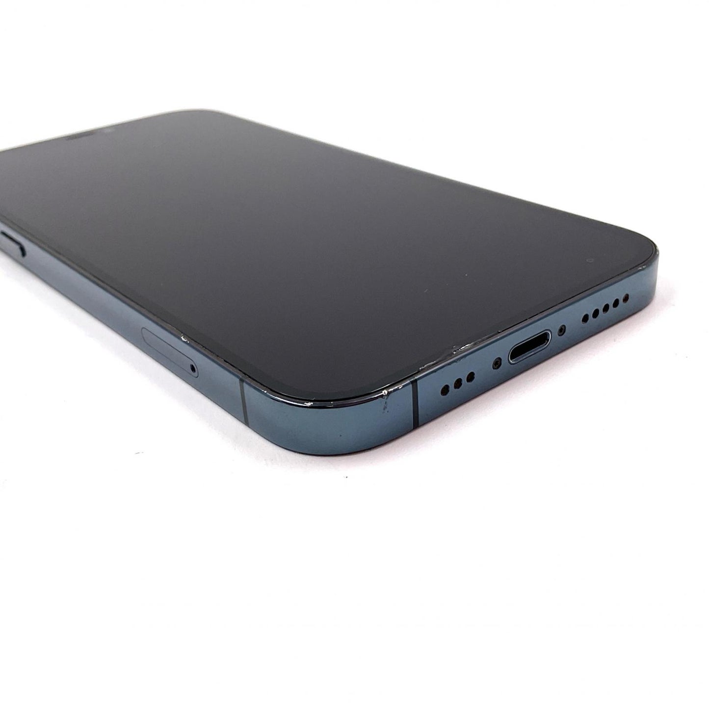 【全額返金保証】【最速発送】Apple iPhone iPhone 12 Pro 256GB パシフィックブルー Softbank 白ロム 動作確認済 76%