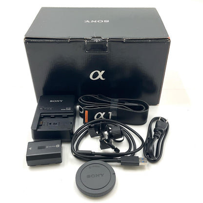 【全額返金保証】【最速発送】Sony デジタル一眼 α1 ILCE-1 ボディ ブラック 美品 動作確認済