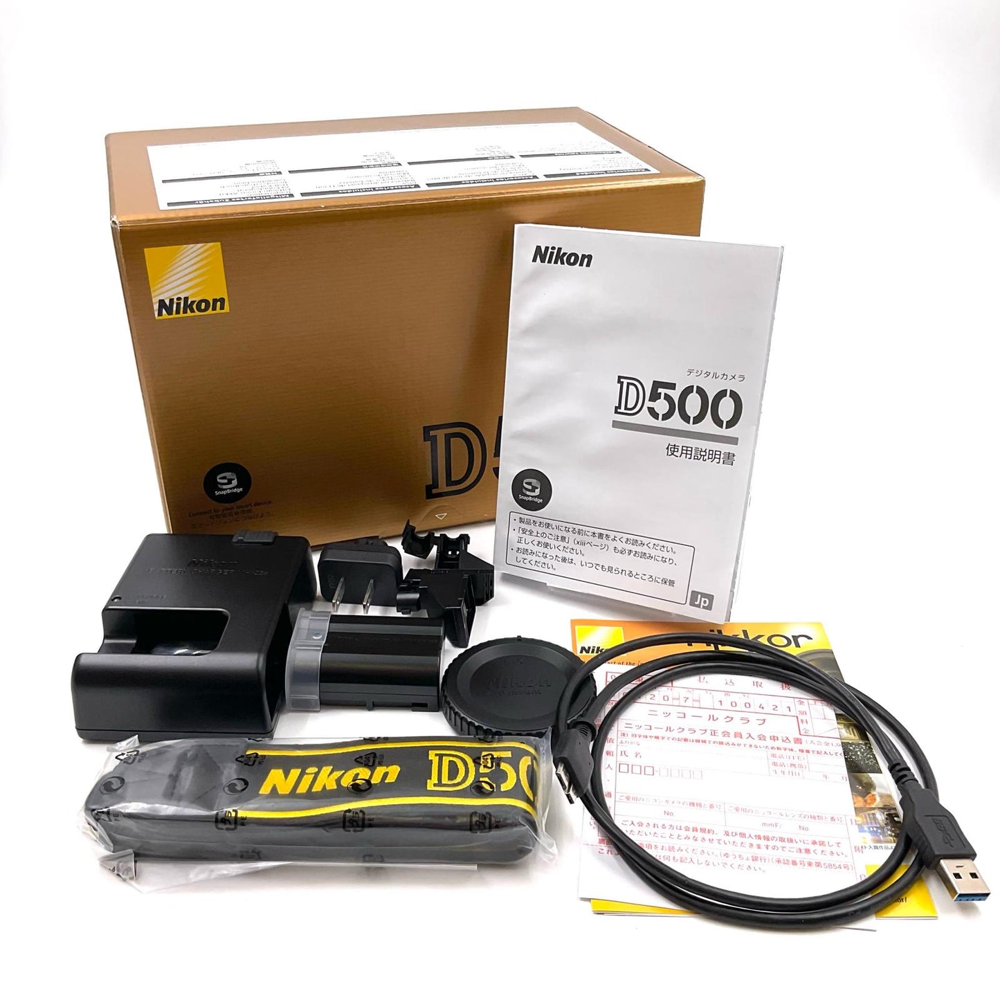 【全額返金保証】【最速発送】Nikon デジタル一眼 D500 ボディ ブラック 美品 動作確認済