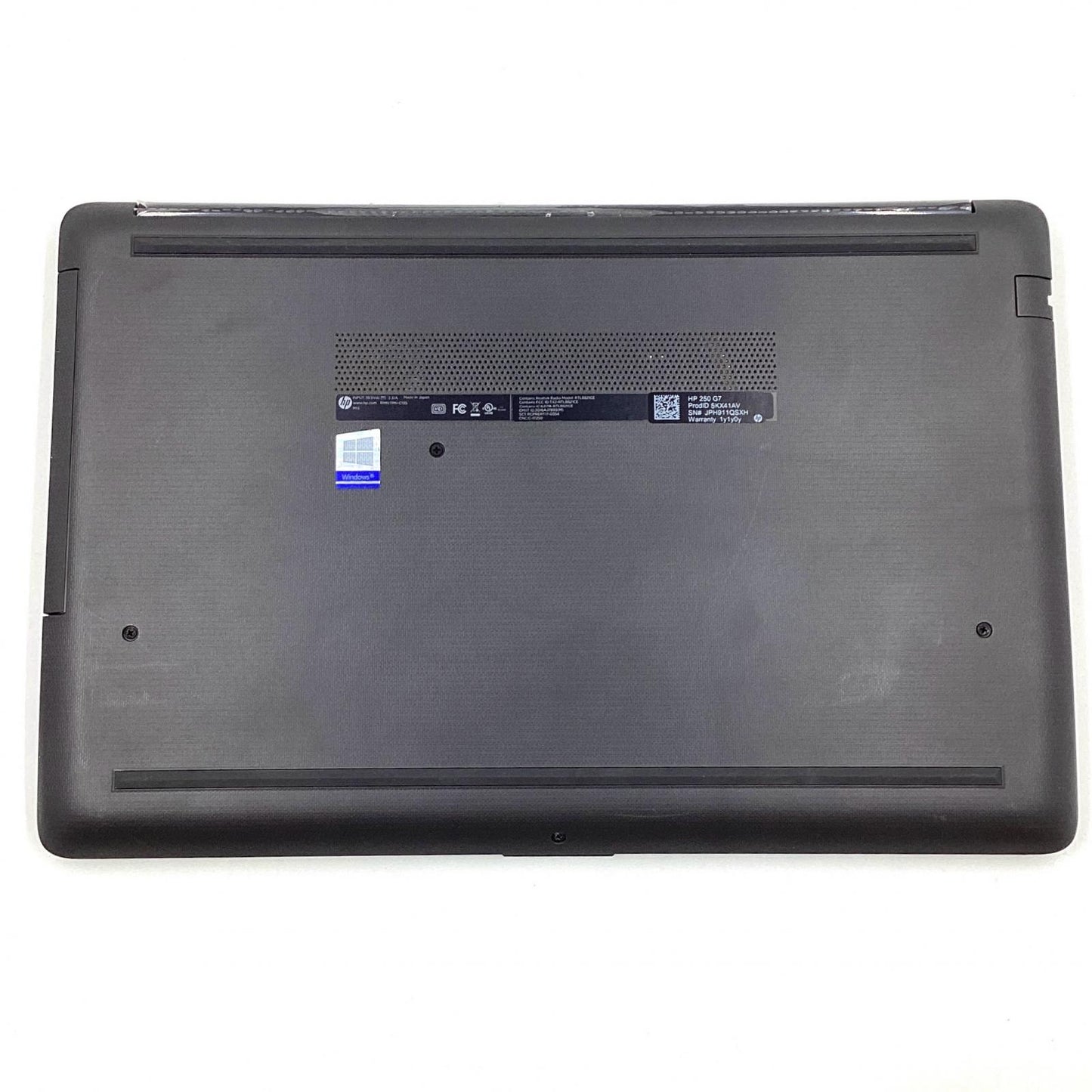 【全額返金保証】【最速発送】HP HP 250 G7 RTL8821CE Intel(R) Core(TM) i5-8265U CPU @ 1.60GHz 1.80GHz 4GB HDD 512GB 85.8% 動作確認済