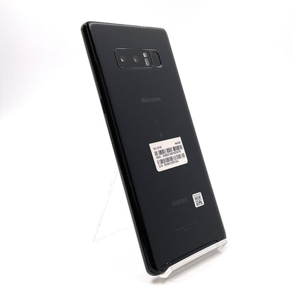 【全額返金保証】【最速発送】SAMSUNG Galaxy Note8 64GB Midnight Black docomo SC-01K 白ロム 動作確認済