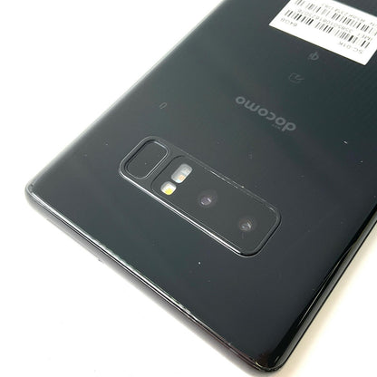 【全額返金保証】【最速発送】SAMSUNG Galaxy Note8 64GB Midnight Black docomo SC-01K 白ロム 動作確認済