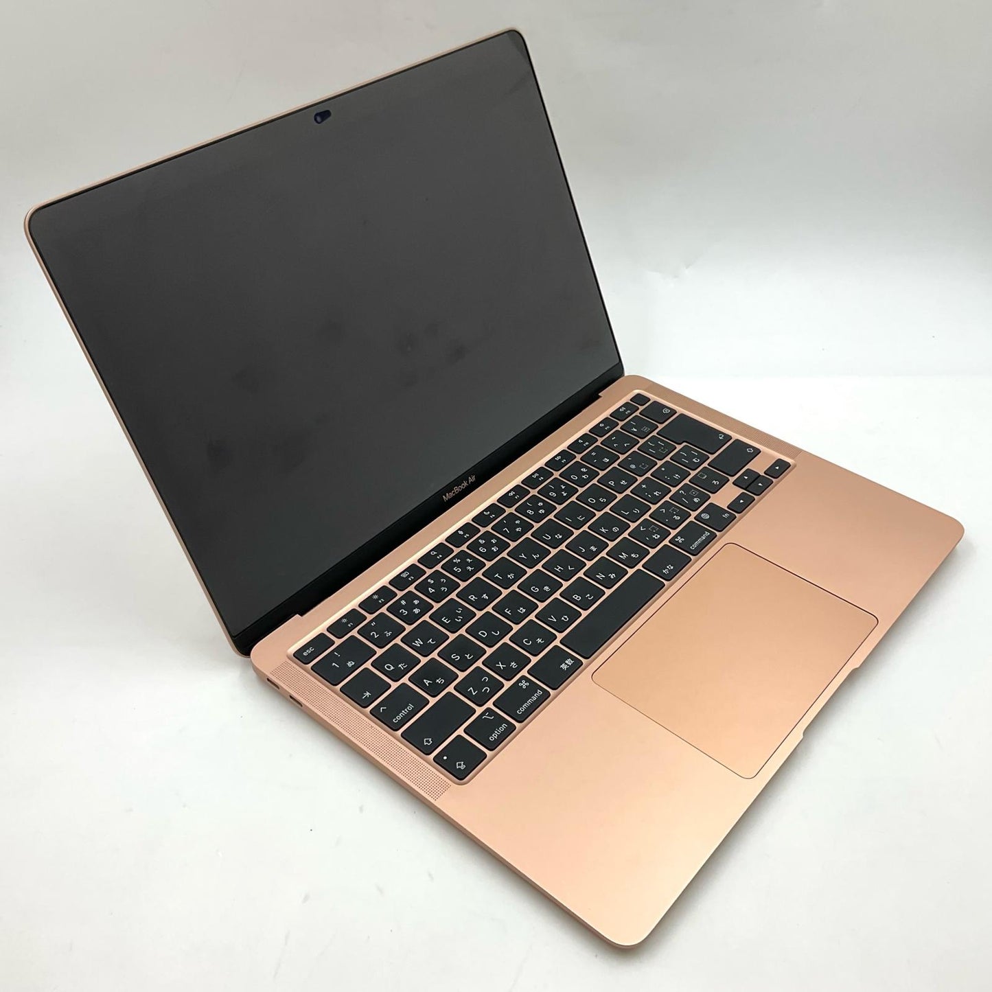 【全額返金保証】【最速発送】Apple MacBook Air 13.3インチ 2020 M1 8コア 8GB SSD 256GB ゴールド 91% 動作確認済