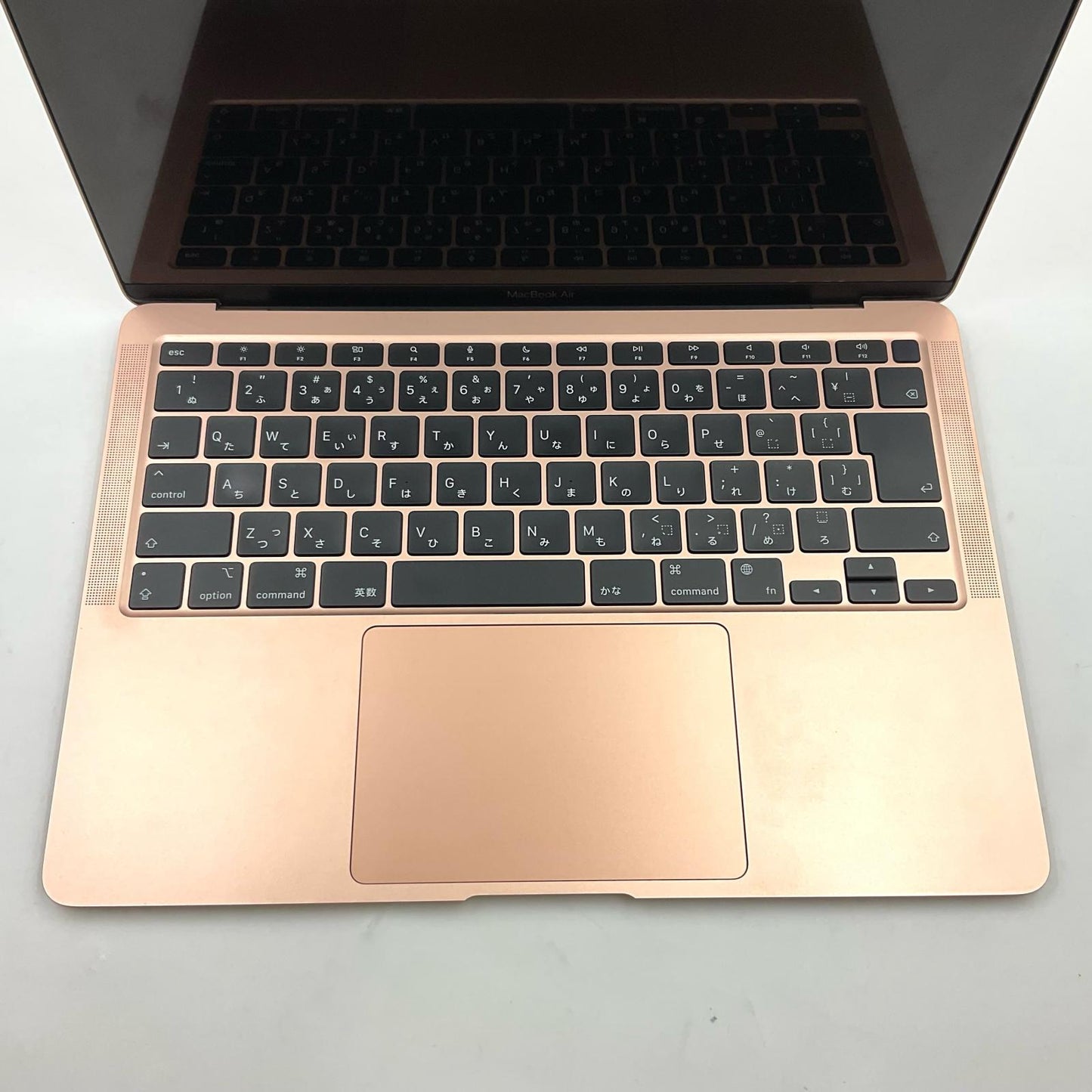 【全額返金保証】【最速発送】Apple MacBook Air 13.3インチ 2020 M1 8コア 8GB SSD 256GB ゴールド 91% 動作確認済