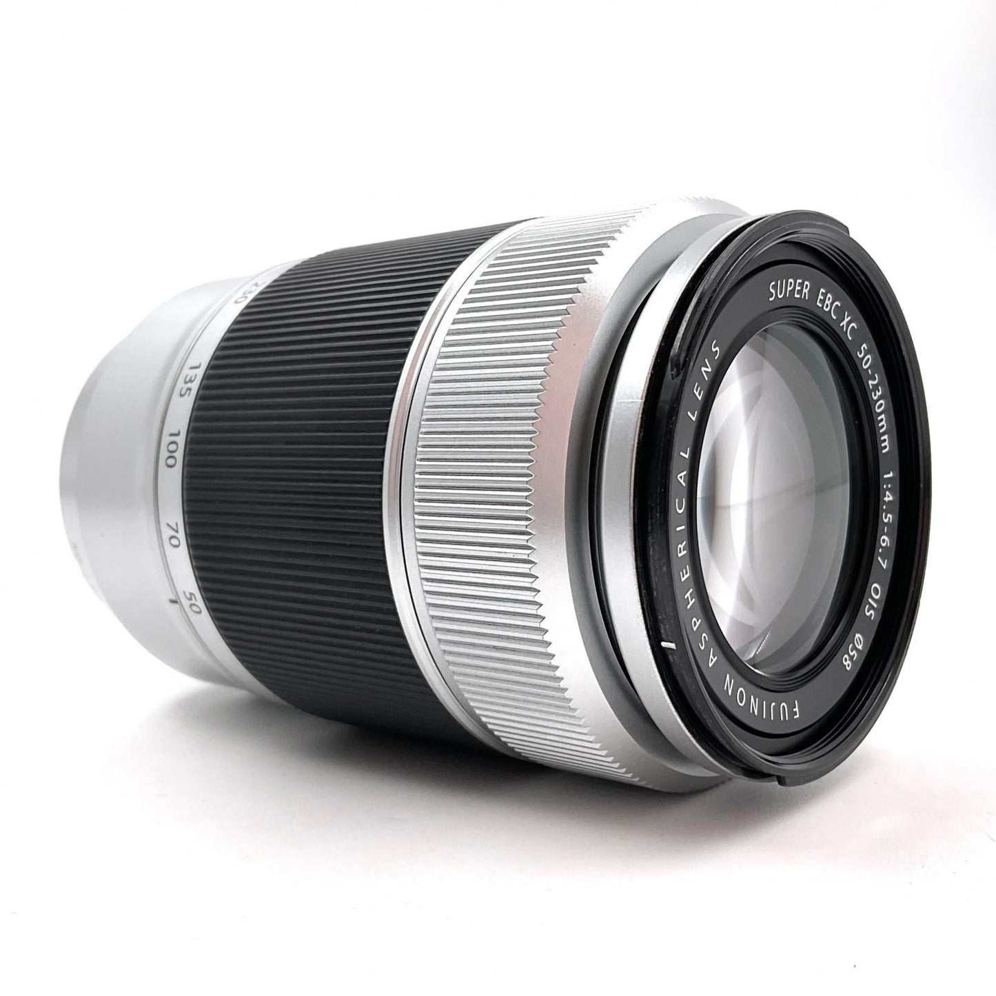 【全額返金保証】【最速発送】FUJIFILM フジノン XC50-230mm F4.5-6.7 OIS シルバー  動作確認済