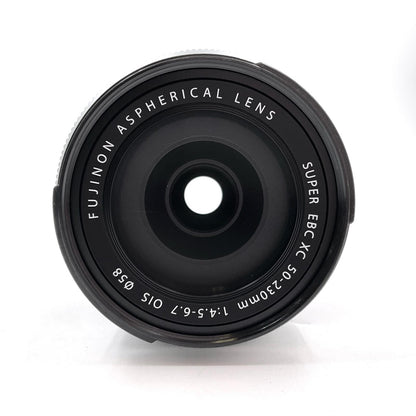 【全額返金保証】【最速発送】FUJIFILM フジノン XC50-230mm F4.5-6.7 OIS シルバー  動作確認済
