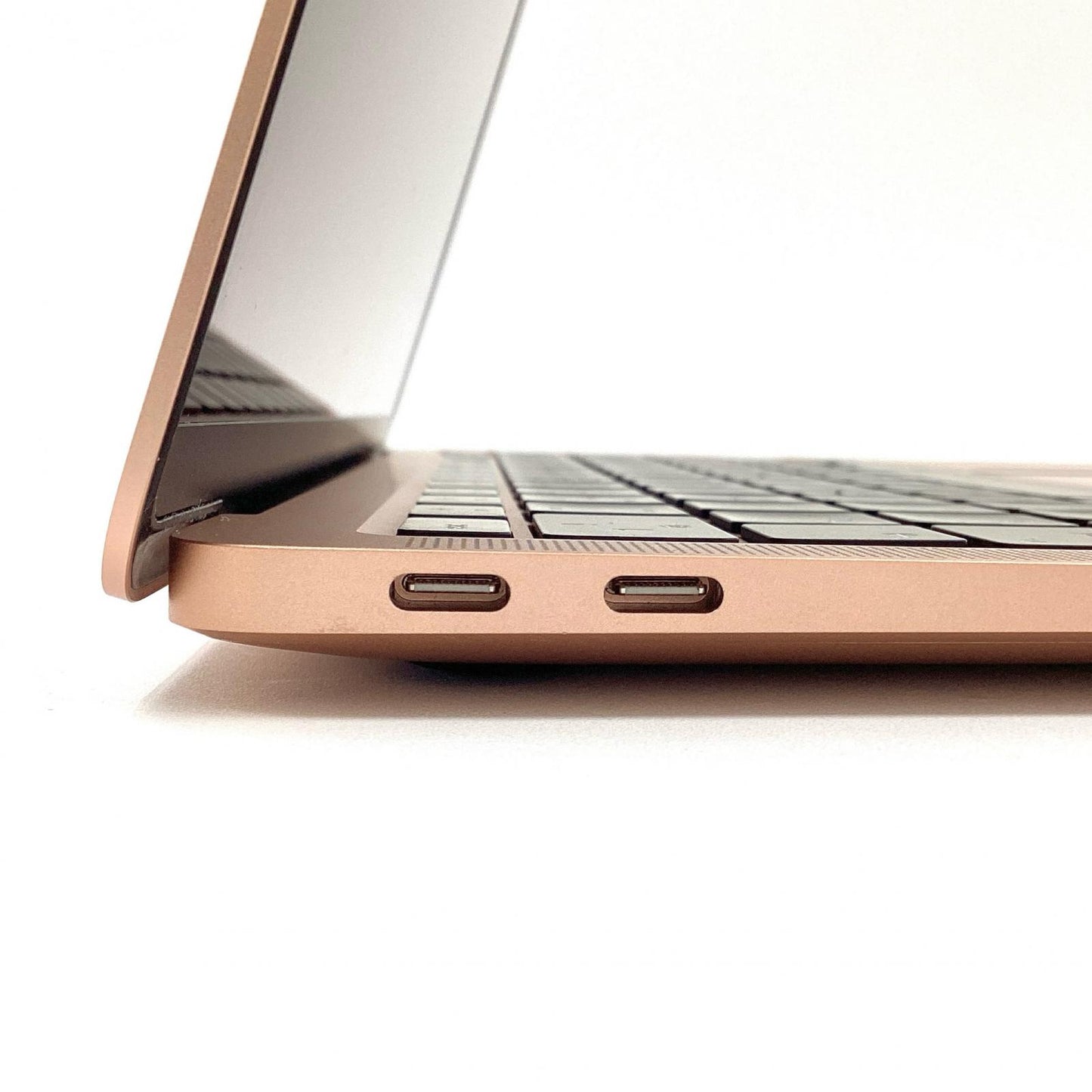 【全額返金保証】【最速発送】Apple MacBook Air 13.3インチ 2020 M1 8コア 8GB SSD 512GB ゴールド 100% 美品 動作確認済