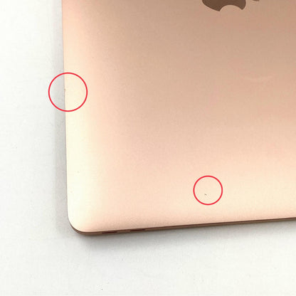 【全額返金保証】【最速発送】Apple MacBook Air 13.3インチ 2020 M1 8コア 8GB SSD 512GB ゴールド 100% 美品 動作確認済