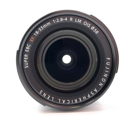 【全額返金保証】【最速発送】FUJIFILM フジノンレンズ XF18-55mmF2.8-4 R LM OIS 美品 動作確認済