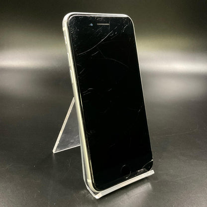 【最速発送】Apple iPhone iPhone SE（第2世代） 64GB ホワイト au 白ロム【難有】 80%