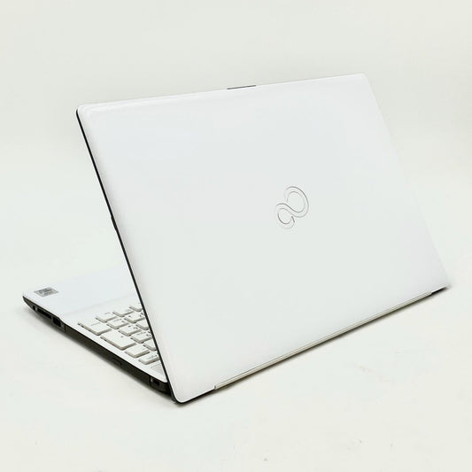【全額返金保証】【最速発送】FUJITSU LIFEBOOK AH53/E2 FMVA53E2W Intel(R) Core(TM) i7-10510U CPU @ 1.80GHz 2.30GHz 8GB M.2 SSD 512GB 83% 美品 動作確認済