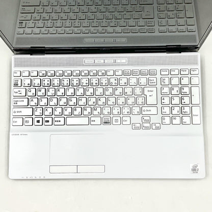 【全額返金保証】【最速発送】FUJITSU LIFEBOOK AH53/E2 FMVA53E2W Intel(R) Core(TM) i7-10510U CPU @ 1.80GHz 2.30GHz 8GB M.2 SSD 512GB 83% 美品 動作確認済