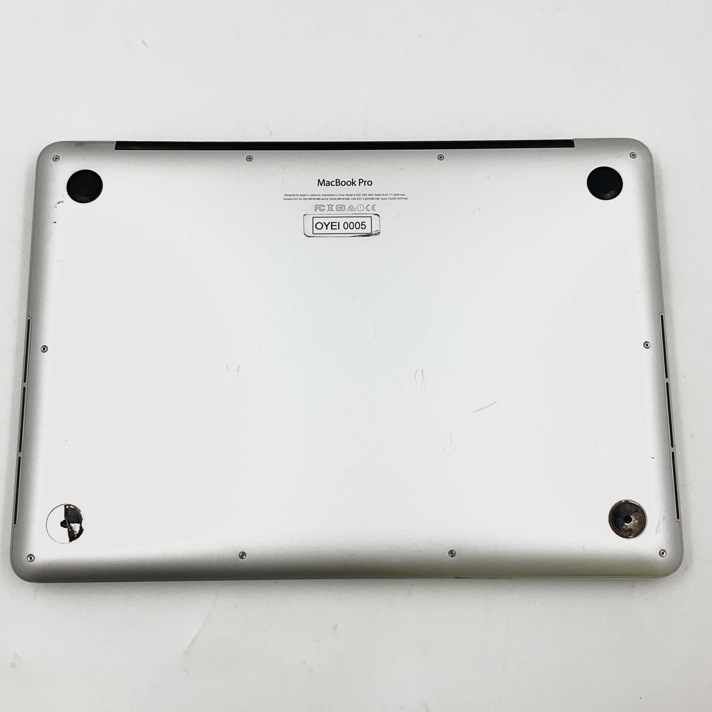 【最速発送】Apple MacBook Pro 13インチ 2015 2.9GHz Intel Core i5 16GB SSD 512GB シルバー【難有】