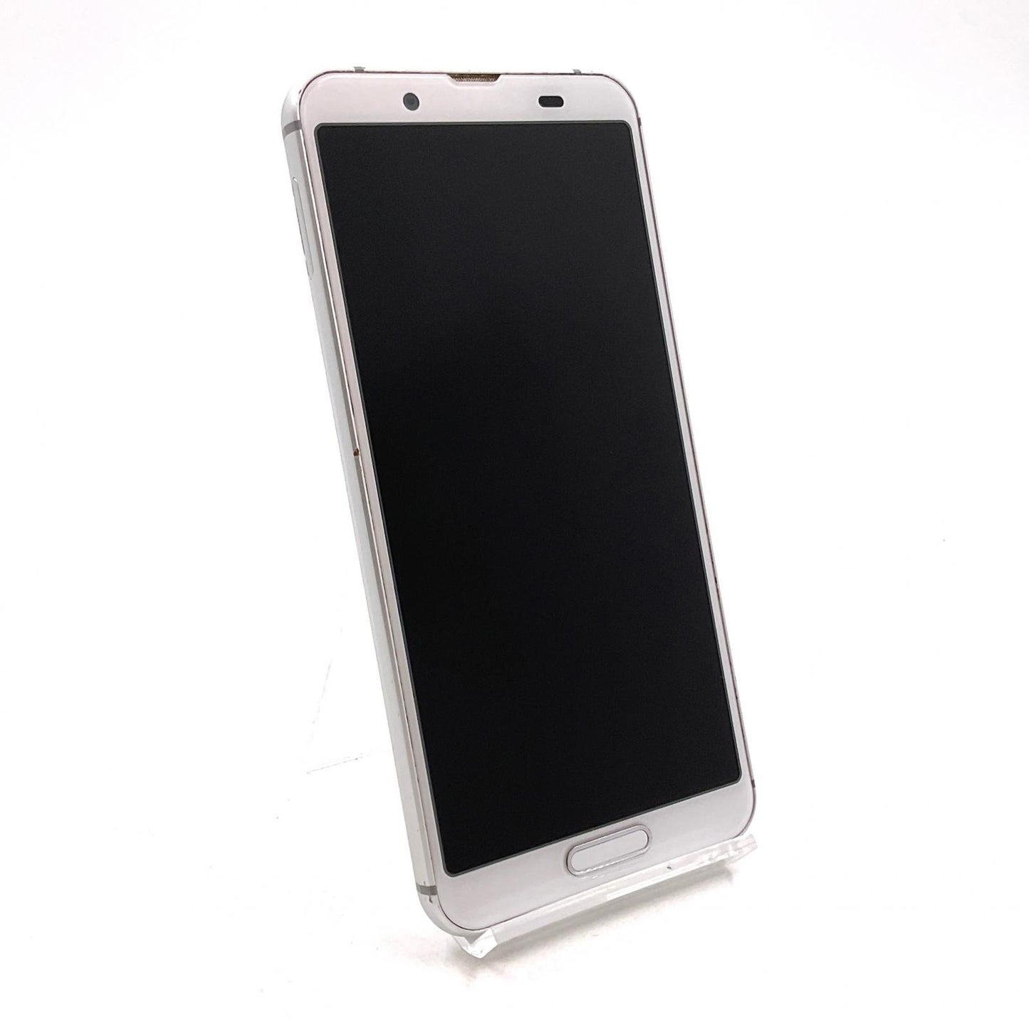 【全額返金保証】【最速発送】SHARP AQUOS sense 3 シルバーホワイト SH-M12 動作確認済
