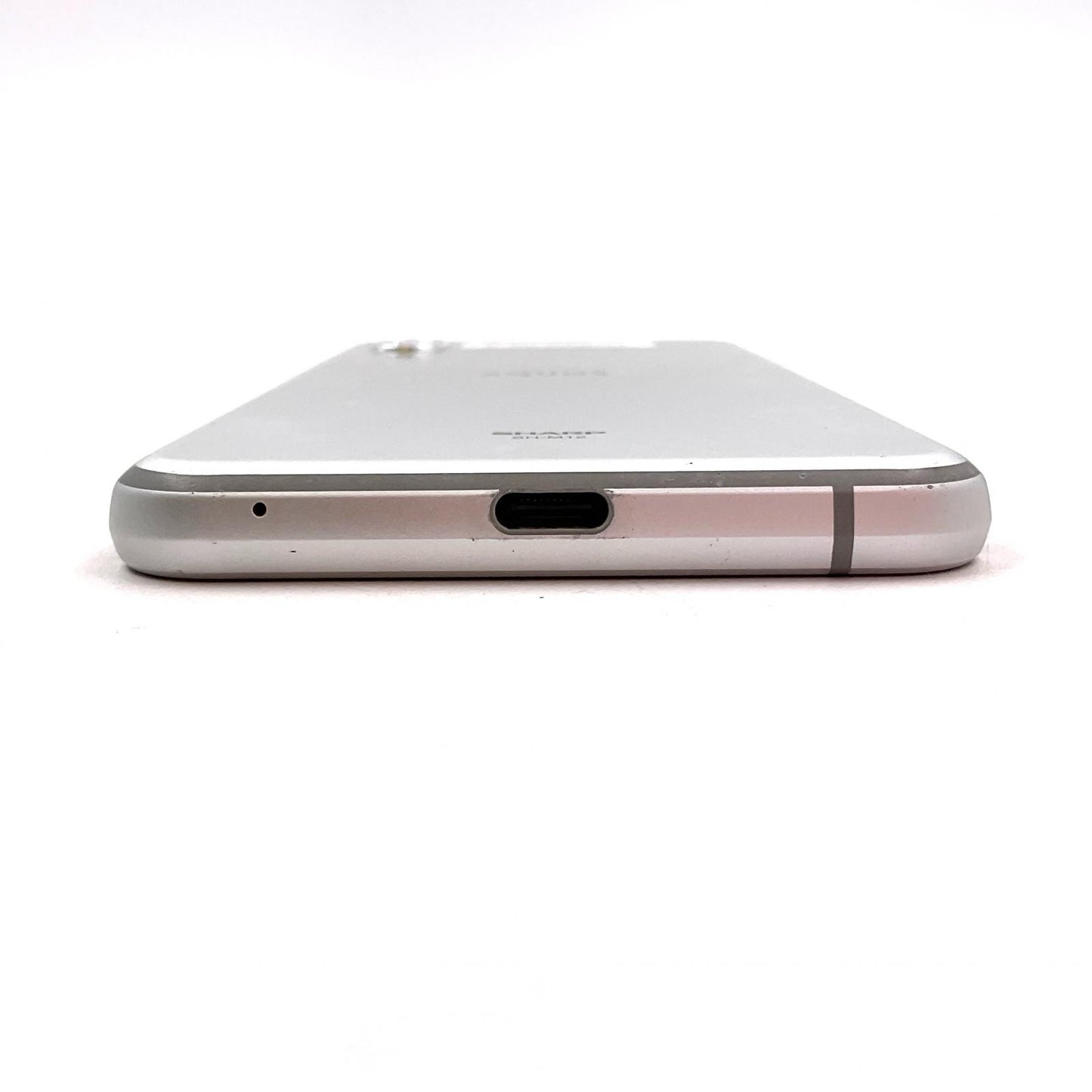 【全額返金保証】【最速発送】SHARP AQUOS sense 3 シルバーホワイト SH-M12 動作確認済