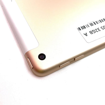 【全額返金保証】【最速発送】Apple iPad iPad 9.7インチ 第5世代 32GB ゴールド WiFi+Cellular au 白ロム 動作確認済