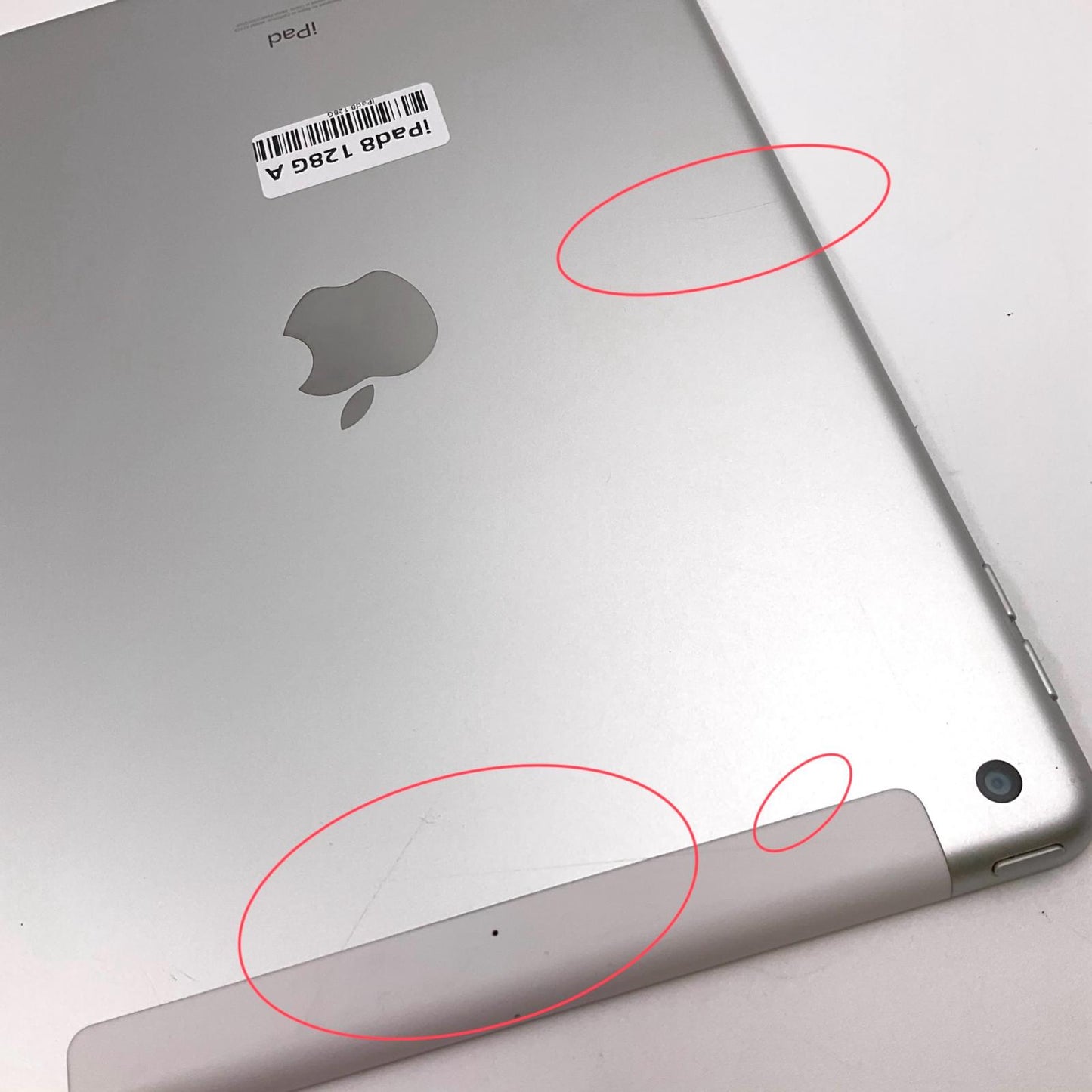 【全額返金保証】【最速発送】Apple iPad iPad 10.2インチ 第8世代 128GB シルバー WiFi+Cellular au 白ロム 動作確認済