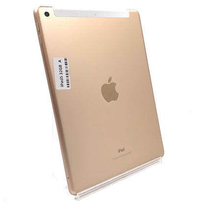 【全額返金保証】【最速発送】Apple iPad iPad 9.7インチ 第5世代 32GB ゴールド WiFi+Cellular au 白ロム 動作確認済