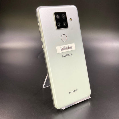 【全額返金保証】【最速発送】SHARP AQUOS sense4 plus 128GB ホワイト SIMフリー SH-M16 動作確認済