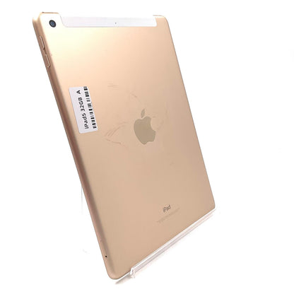 【全額返金保証】【最速発送】Apple iPad iPad 9.7インチ 第5世代 32GB ゴールド WiFi+Cellular au 白ロム 動作確認済