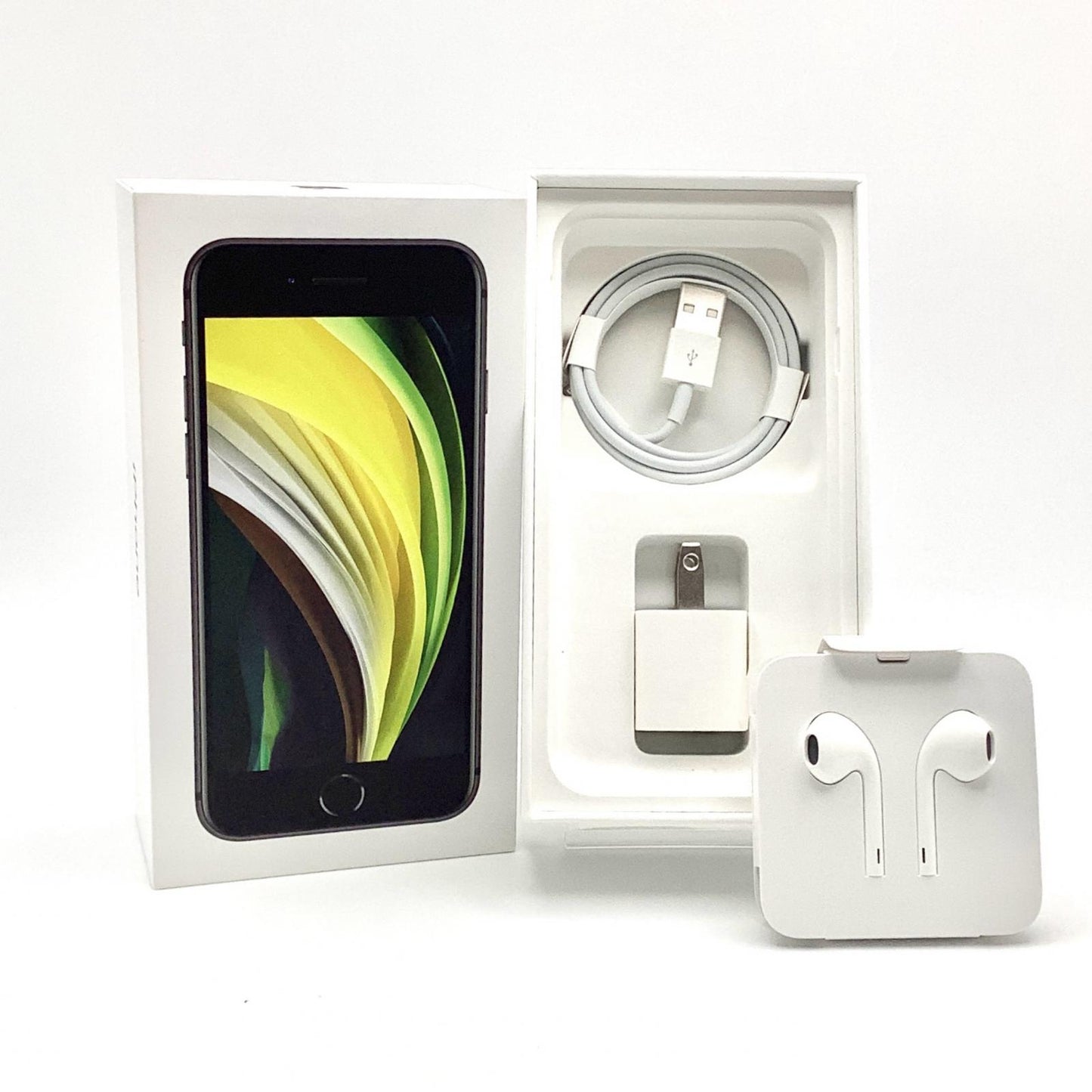 【全額返金保証】【最速発送】Apple iPhone iPhone SE（第2世代） 128GB ブラック SIMフリー 動作確認済 80%